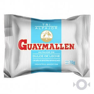 ALFAJOR GUAYMALLEN TRIPLE  BLANCO (comprando 6 o más precio mayorista)